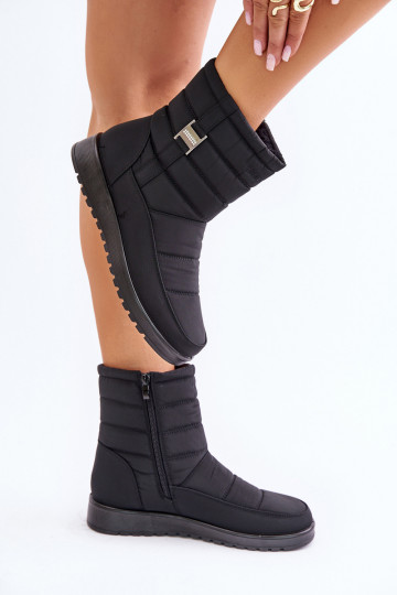 snowboots Dames To the Castle zwarte kleur Mezitha 2