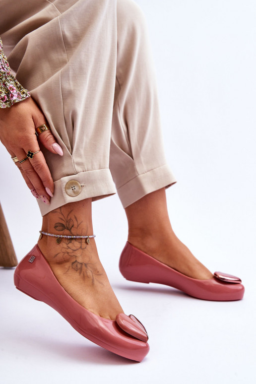 Ballerina's in roze Ballerina's in roze