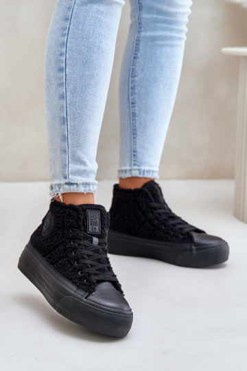 opInarmen Vrijetijdsschoenen met bont Typu Baranek Big Star OO274A443 zInart