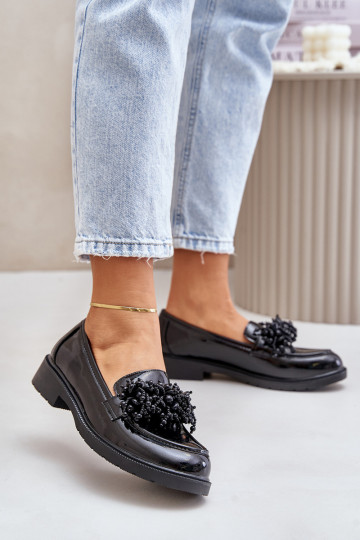 Dames Mocassins met lakeffect S.Barski HY369A zInart 2