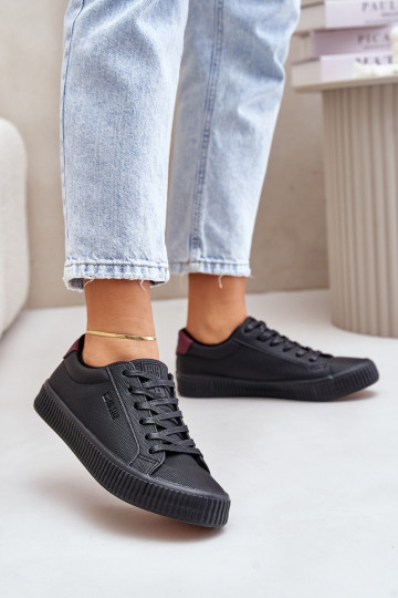 Geïsoleerde casual schoenen Big Star OO274A462 in zwart 2