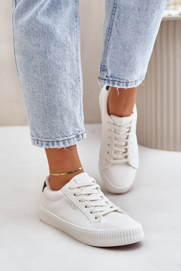 Geïsoleerde casual schoenen Big Star OO274A460 wit 2