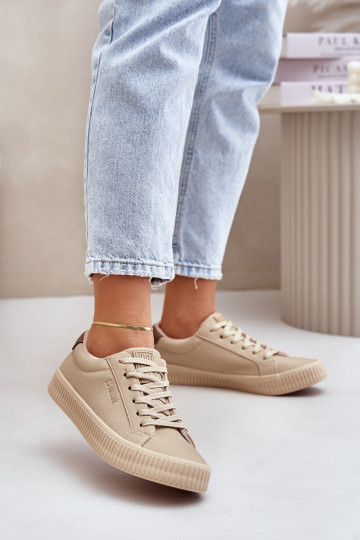 Geïsoleerde casual schoenen Big Star OO274A461 beige 2