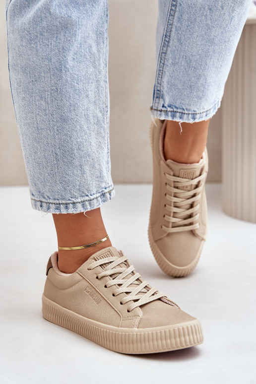 opInarmen Vrijetijdsschoenen Big Star OO274A461 beige