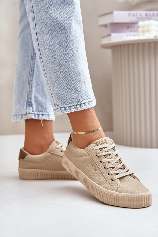 opInarmen Vrijetijdsschoenen Big Star OO274A461 beige