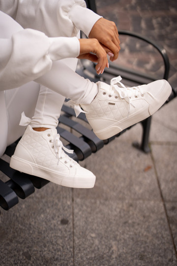 Geïsoleerde casual schoenen Big Star OO274A479 wit 2