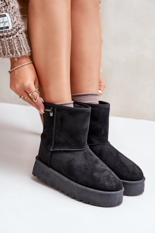 Hoog SneeuIn laarzen Dames met platform Big Star OO274898 zInart