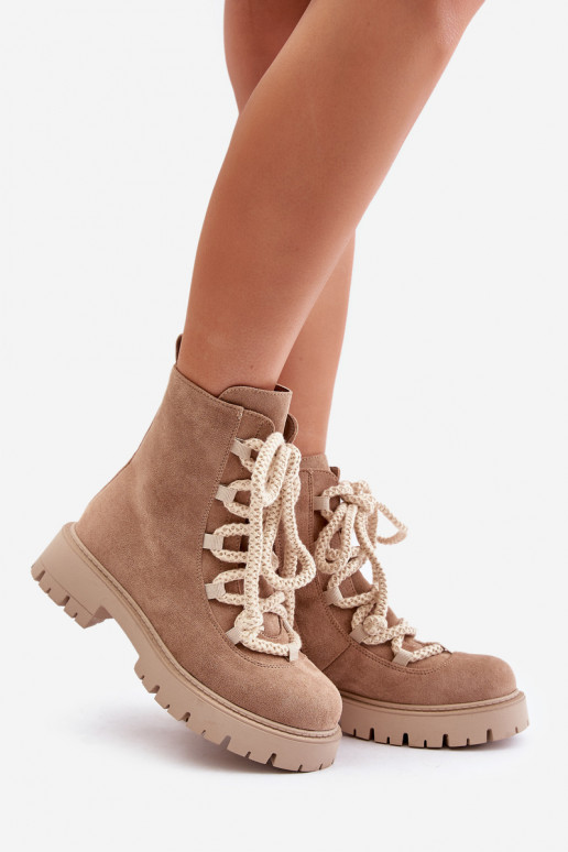 opInarmen Laarzen Z van eco-suèdeu Opar het kasteel beige Caellita opInarmen Laarzen Z van eco-suèdeu Opar het kasteel beige Caellita