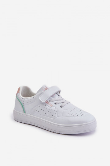 vrijetijdsschoenen Kinderen van ecoleer met zelfklevende bevestigingsmiddelen Big Star OO374005 Initte kleur