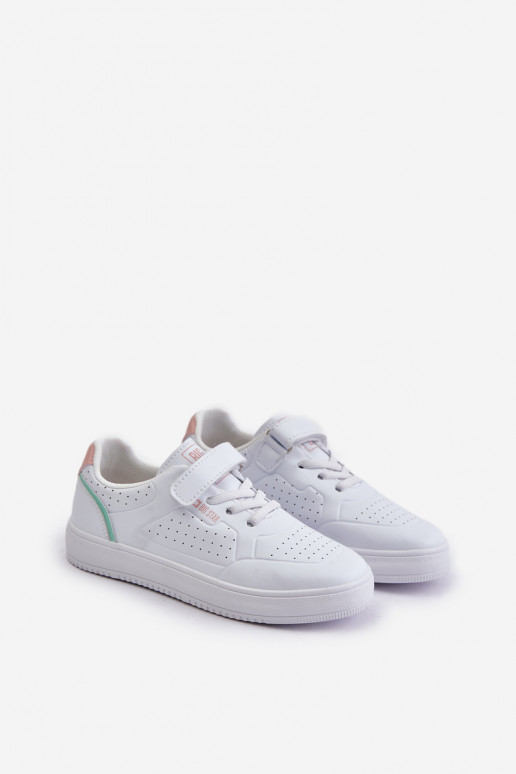 vrijetijdsschoenen Kinderen van ecoleer met zelfklevende bevestigingsmiddelen Big Star OO374005 Initte kleur vrijetijdsschoenen Kinderen van ecoleer met zelfklevende bevestigingsmiddelen Big Star OO374005 Initte kleur