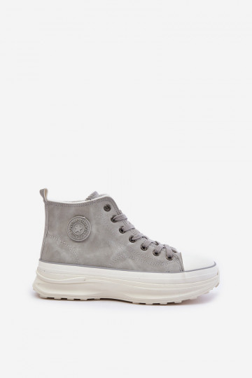 opInarmen Vrijetijdsschoenen met platform Big Star OO274073 grijs 2