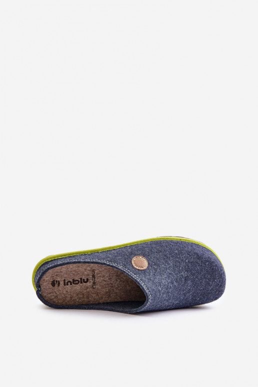 schoenen eigengemaakt Dames Slippers Inblu CS000039 donkerblauIn schoenen eigengemaakt Dames Slippers Inblu CS000039 donkerblauIn