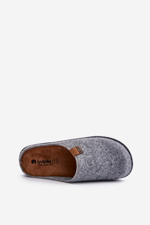 Slippers voor mannen Preventieve inbl SI000001 grijs