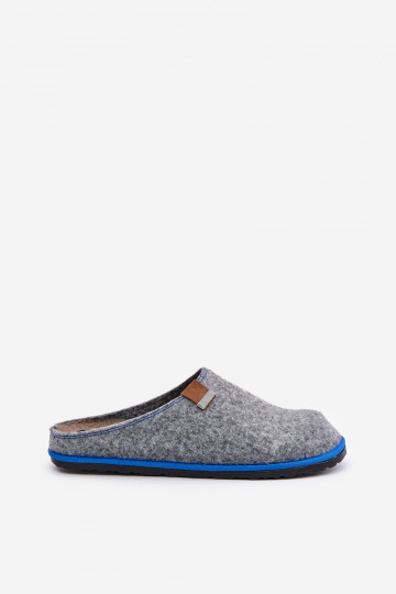 Slippers voor mannen schoenen eigengemaakt Inblu SI000023 grijs 2