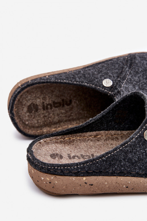 voor mannen schoenen eigengemaakt Slippers Slippers Inblu MT000011 grijs voor mannen schoenen eigengemaakt Slippers Slippers Inblu MT000011 grijs