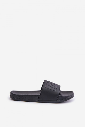 Lichtgewicht herenslippers Z Logo Big Star OO174030 zwart 2