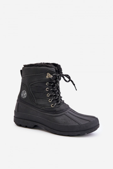 Sneeuwlaarzen voor heren Lee Cooper LCJ-24-44-2872M zwart