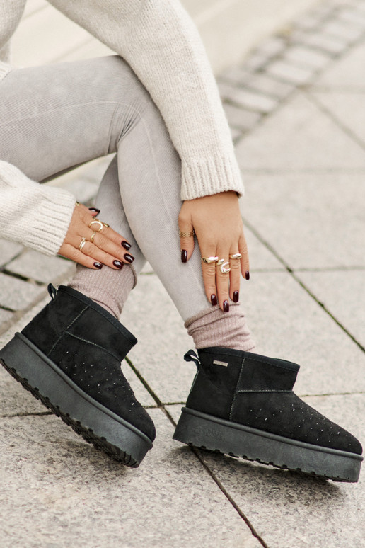 SneeuIn laarzen Met Decoratie met platform Big Star OO274A105 zInart SneeuIn laarzen Met Decoratie met platform Big Star OO274A105 zInart