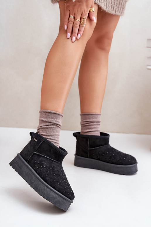 SneeuIn laarzen Met Decoratie met platform Big Star OO274A105 zInart SneeuIn laarzen Met Decoratie met platform Big Star OO274A105 zInart