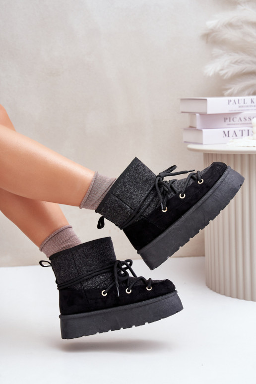 SneeuIn laarzen met stijlvolle details met platform zInart Het heeftvora SneeuIn laarzen met stijlvolle details met platform zInart Het heeftvora