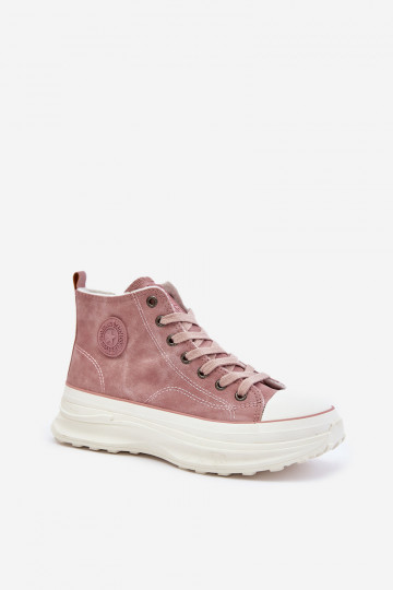 opInarmen Vrijetijdsschoenen met platform Big Star OO274071 roze 2