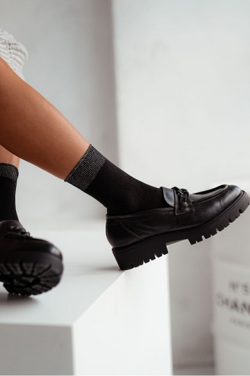 Dames sokken BaInełniane Z LurekUilenm Ściągaczem zInart