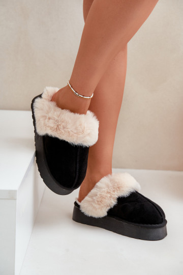 Slippers SneeuIn laarzen Dames Op dikke zool met bont zInart Doriola 2
