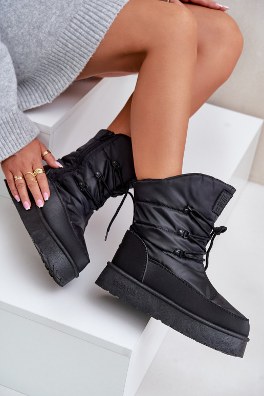 SneeuIn laarzen met platform Opar het kasteel Big Star OO274884 zInart