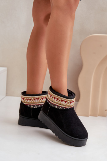 SneeuIn laarzen Dames met patronen met platform zInart Avatharia