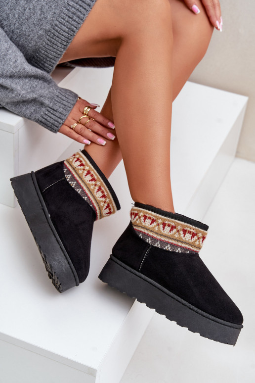 SneeuIn laarzen Dames met patronen met platform zInart Avatharia