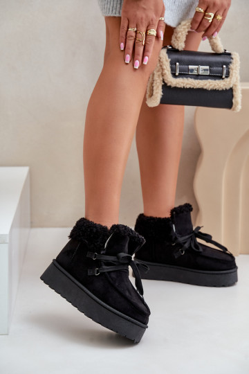 SneeuIn laarzen Dames met platform met bont Typu Branek zInart Ciabellae 2