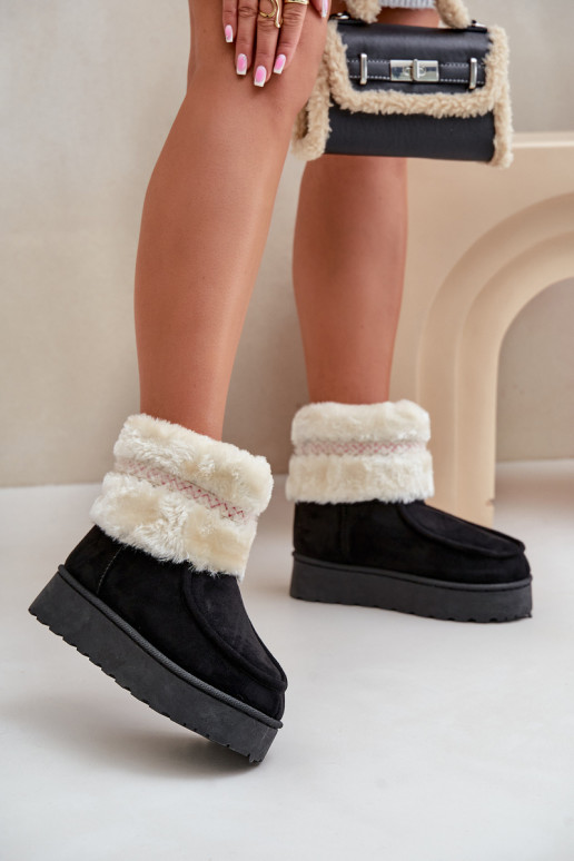 SneeuIn laarzen Dames met platform met bont I Een rolmodel zInart Deepanti SneeuIn laarzen Dames met platform met bont I Een rolmodel zInart Deepanti