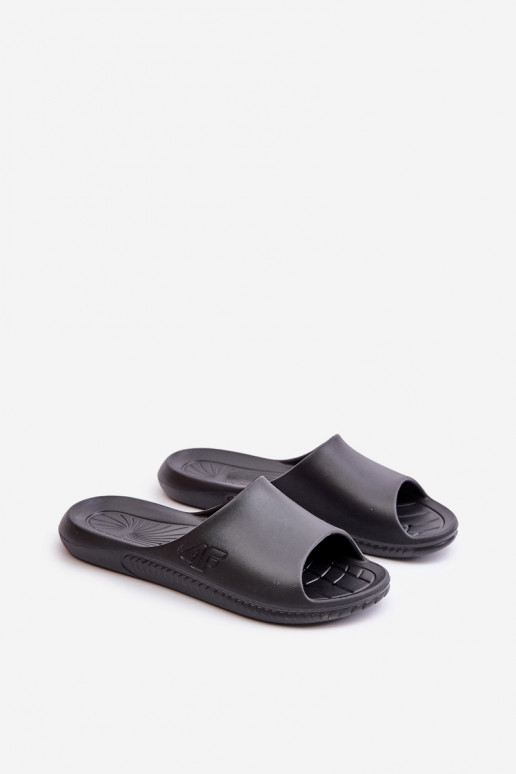 Damespantoffels 4F 4FMM00FFLIF093A-20S zwarte kleur