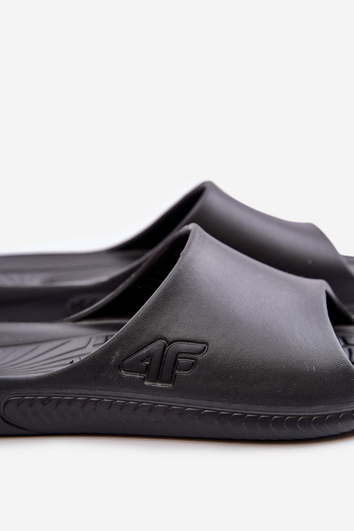 Damespantoffels 4F 4FMM00FFLIF093A-20S zwarte kleur