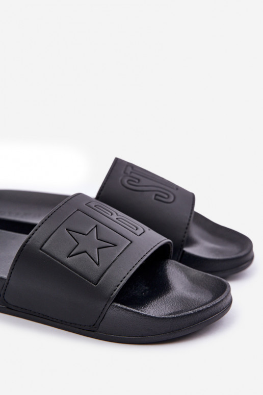 Lichtgewicht pantoffels Big Star OO274040 zwart Lichtgewicht pantoffels Big Star OO274040 zwart