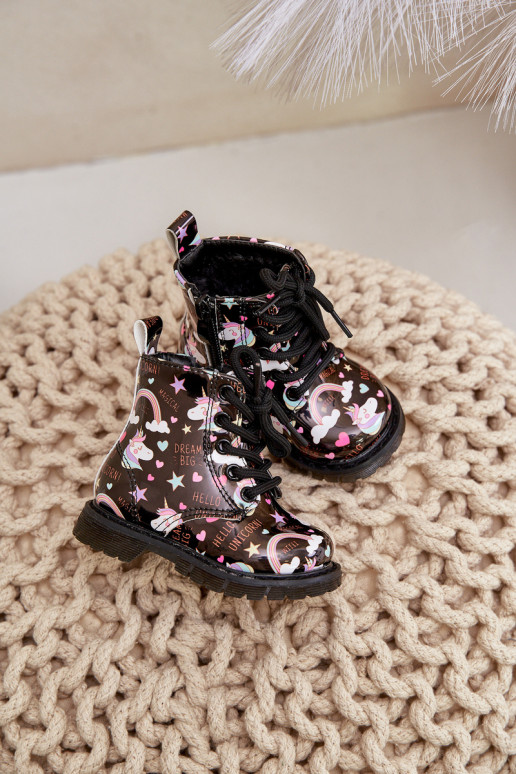 INarme kinderschoenen met ritssluitingen Eenhoorns zInart Tiptop INarme kinderschoenen met ritssluitingen Eenhoorns zInart Tiptop