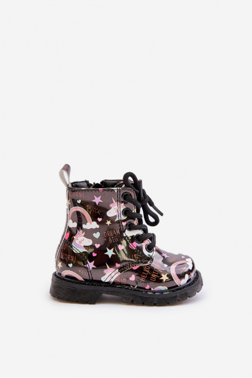 INarme kinderschoenen met ritssluitingen Eenhoorns zInart Tiptop INarme kinderschoenen met ritssluitingen Eenhoorns zInart Tiptop