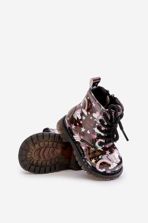 INarme kinderschoenen met ritssluitingen Eenhoorns zInart Tiptop INarme kinderschoenen met ritssluitingen Eenhoorns zInart Tiptop