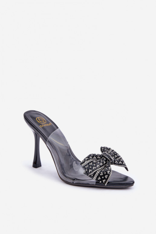 Perregimi sandalen met dunne hakken Met Glanzend Boog zInart Viosta