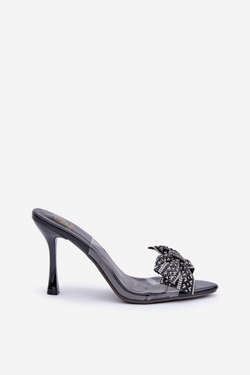 Perregimi sandalen met dunne hakken Met Glanzend Boog zInart Viosta