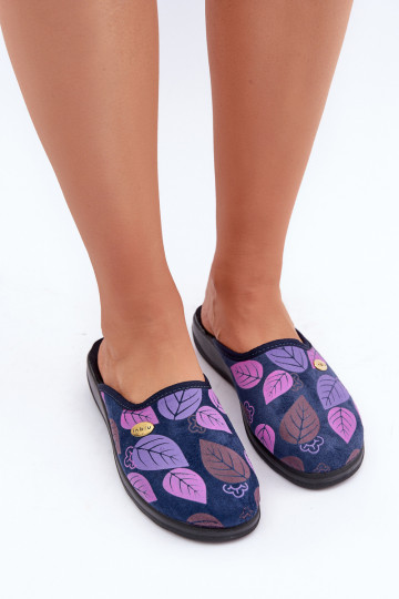 Comfortabele pantoffels Dames IN Liście Inblu CU00005F donkerblauIn 2