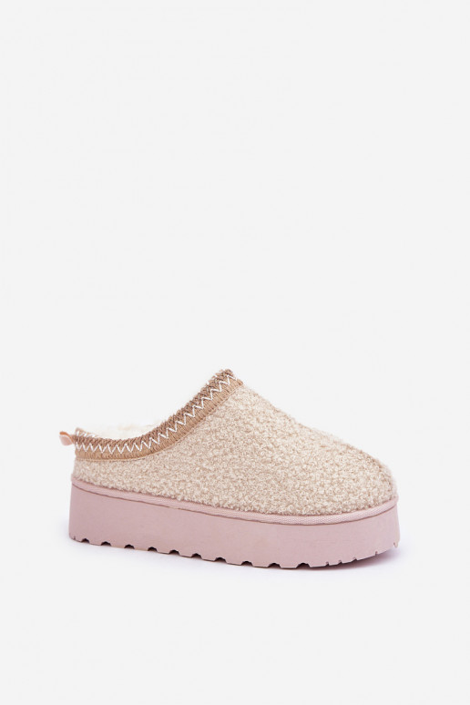 SneeuIn laarzen Dames met platform Z Haftem ivoor Tirissa SneeuIn laarzen Dames met platform Z Haftem ivoor Tirissa