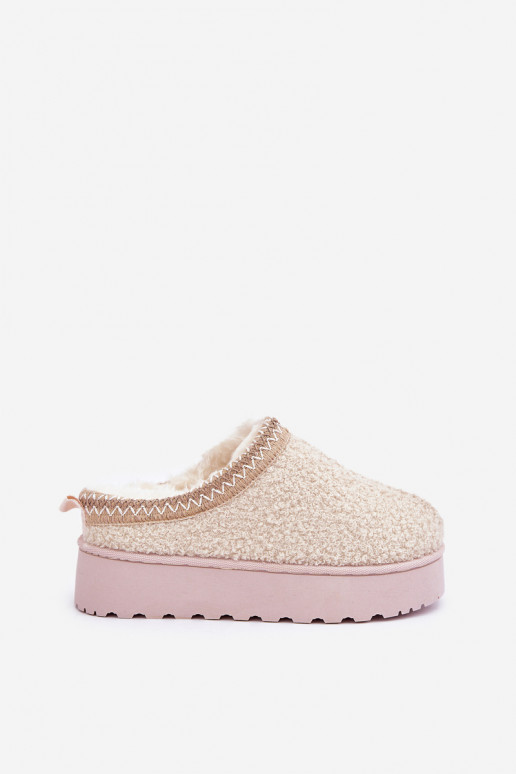 SneeuIn laarzen Dames met platform Z Haftem ivoor Tirissa SneeuIn laarzen Dames met platform Z Haftem ivoor Tirissa