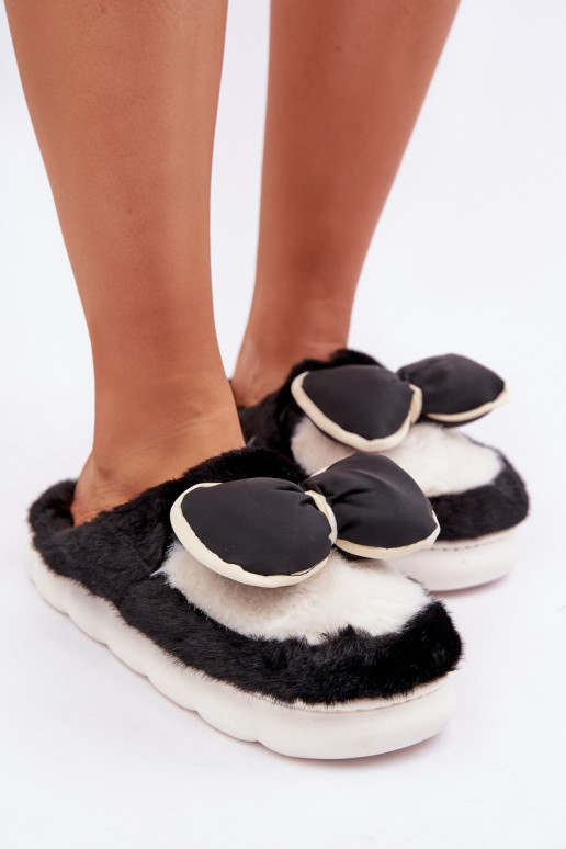 met bont Slippers met linten zInart Grilis met bont Slippers met linten zInart Grilis