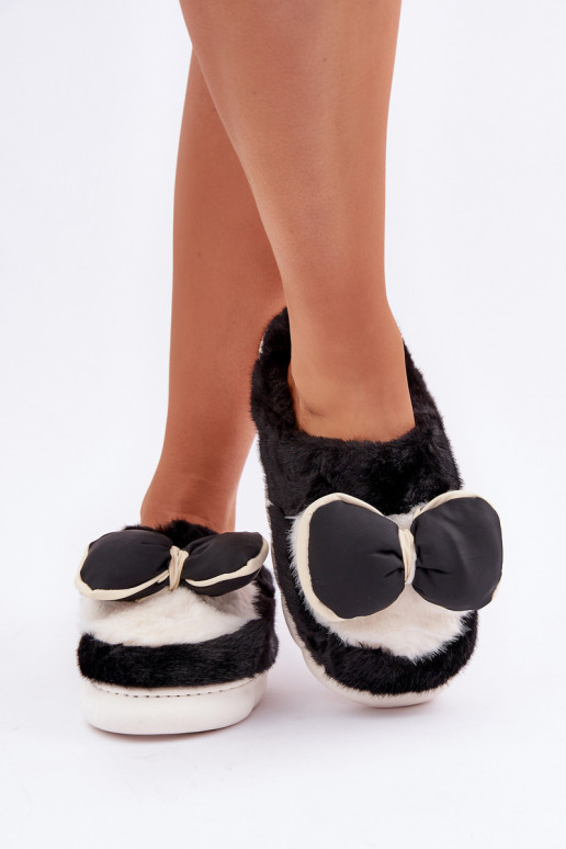 met bont Slippers met linten zInart Grilis met bont Slippers met linten zInart Grilis