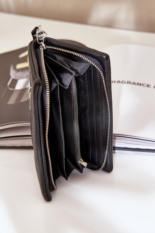 Grote damesportemonnee Met reliëf van ecoleer zInart Het heeftrtiel