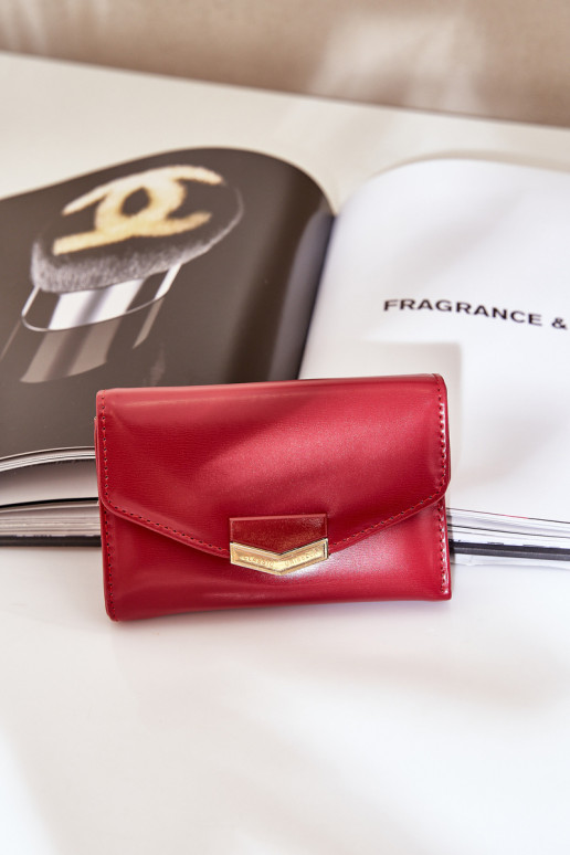 gelakt Dames portemonnee rood Rahner