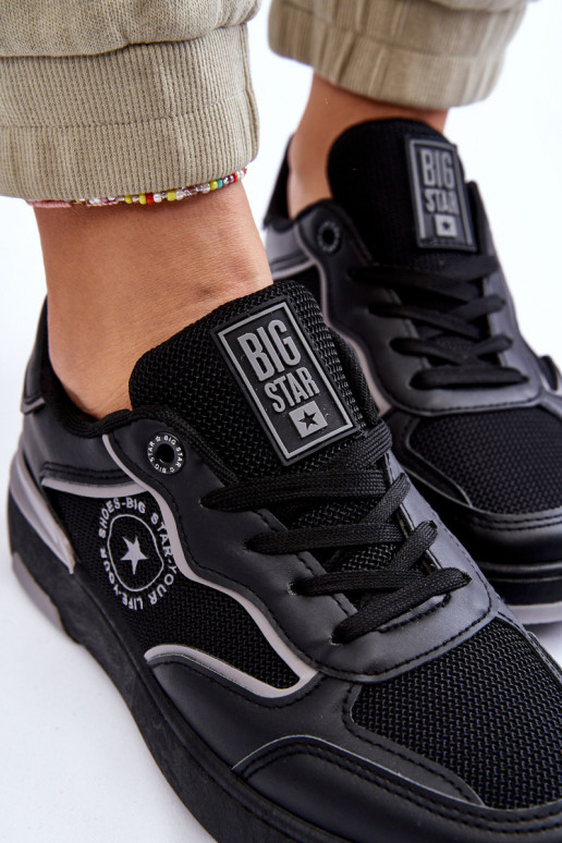 Dames Sportieve stijl schoenen Big Star LL274443 ZInart en-grijs