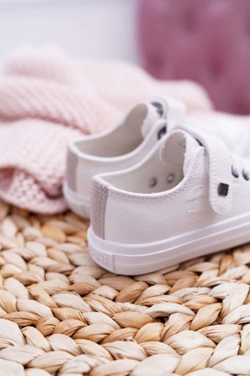 Kinderen Leer vrijetijdsschoenen BIG STAR EE374035 Initte kleur