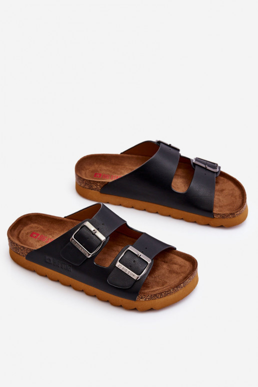 Klassiek dames pantoffels Big Star LL274477 zwart